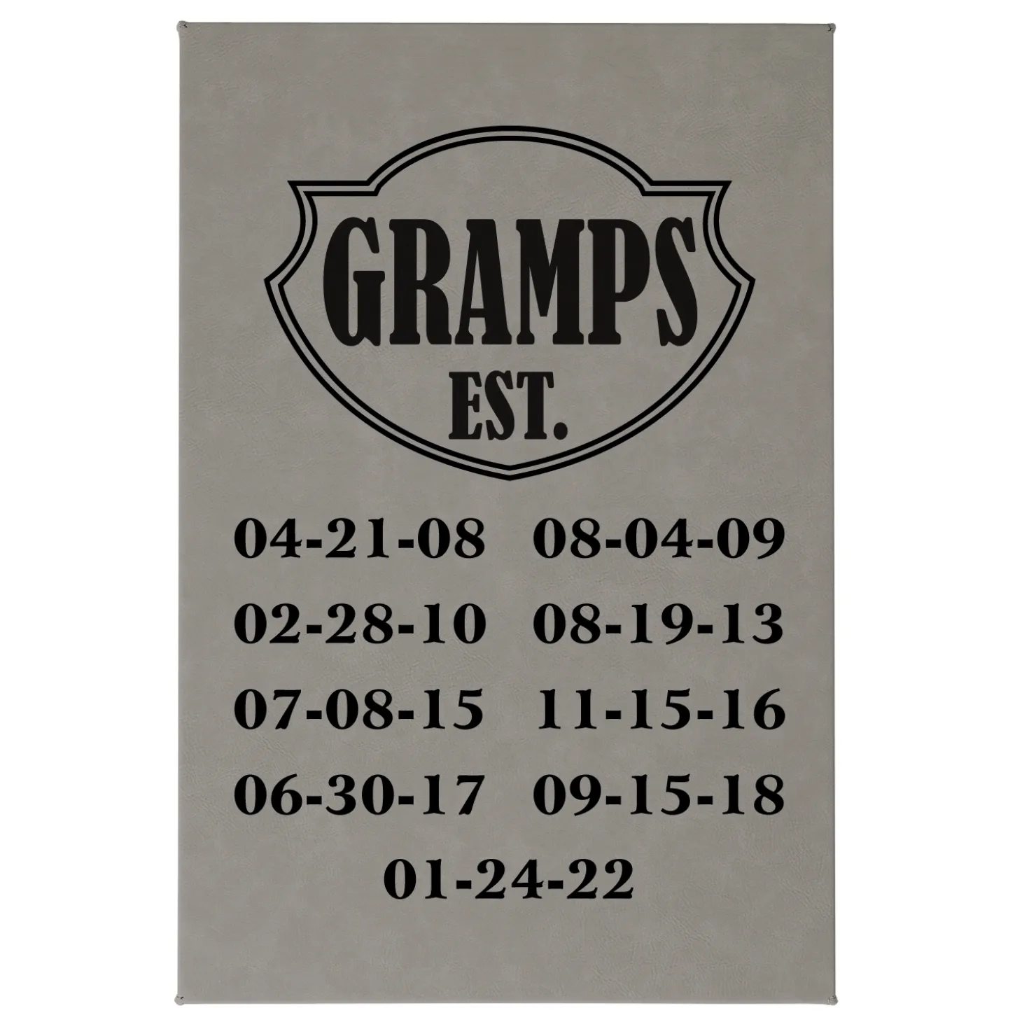 Established Leather Wall Art