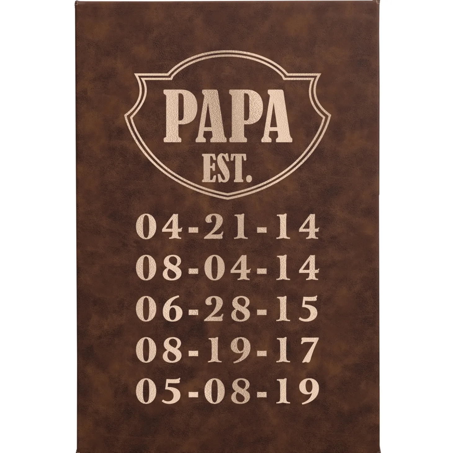 Established Leather Wall Art