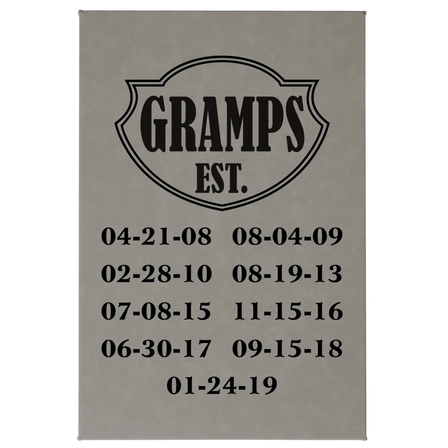 Established Leather Wall Art