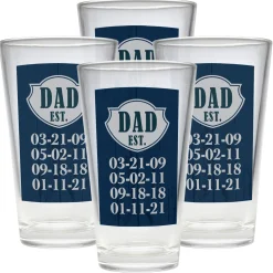 Established Pint Beer Glass