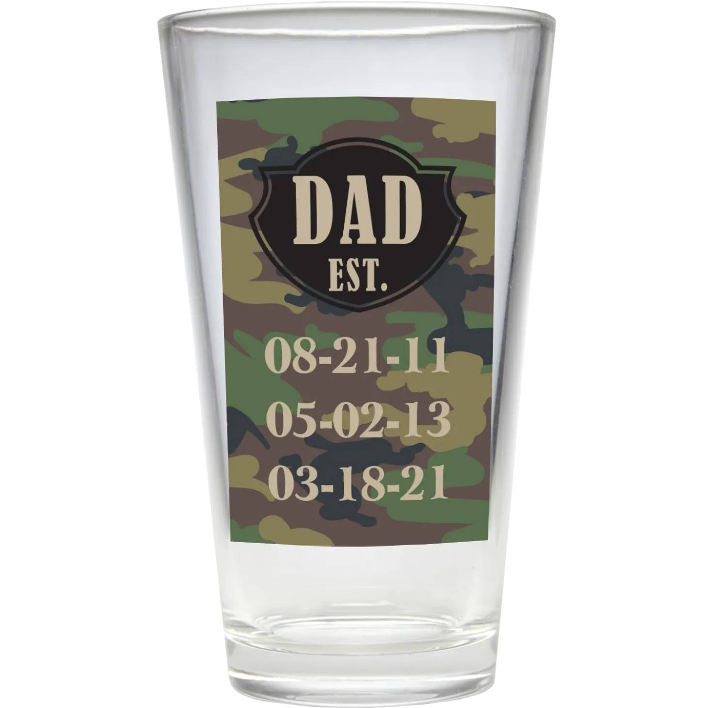 Established Pint Beer Glass