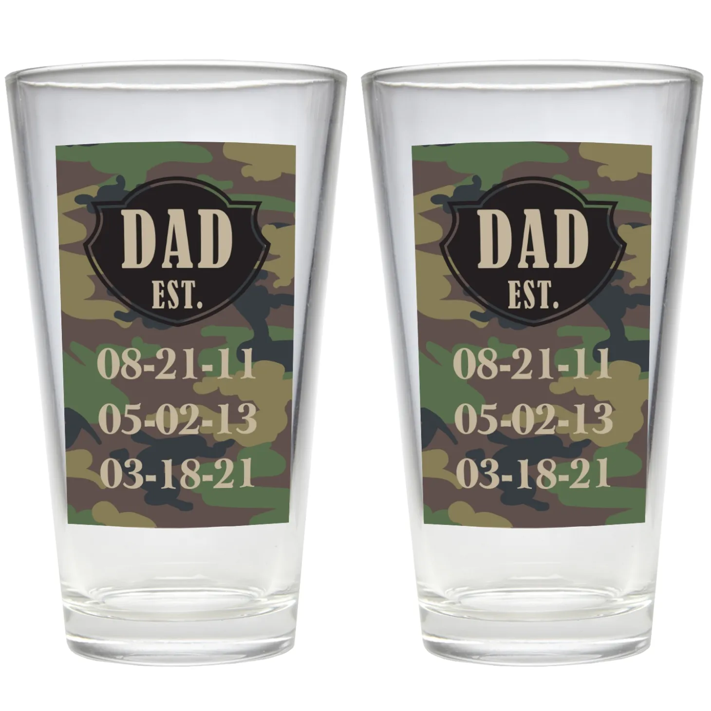 Established Pint Beer Glass