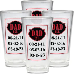 Established Pint Beer Glass