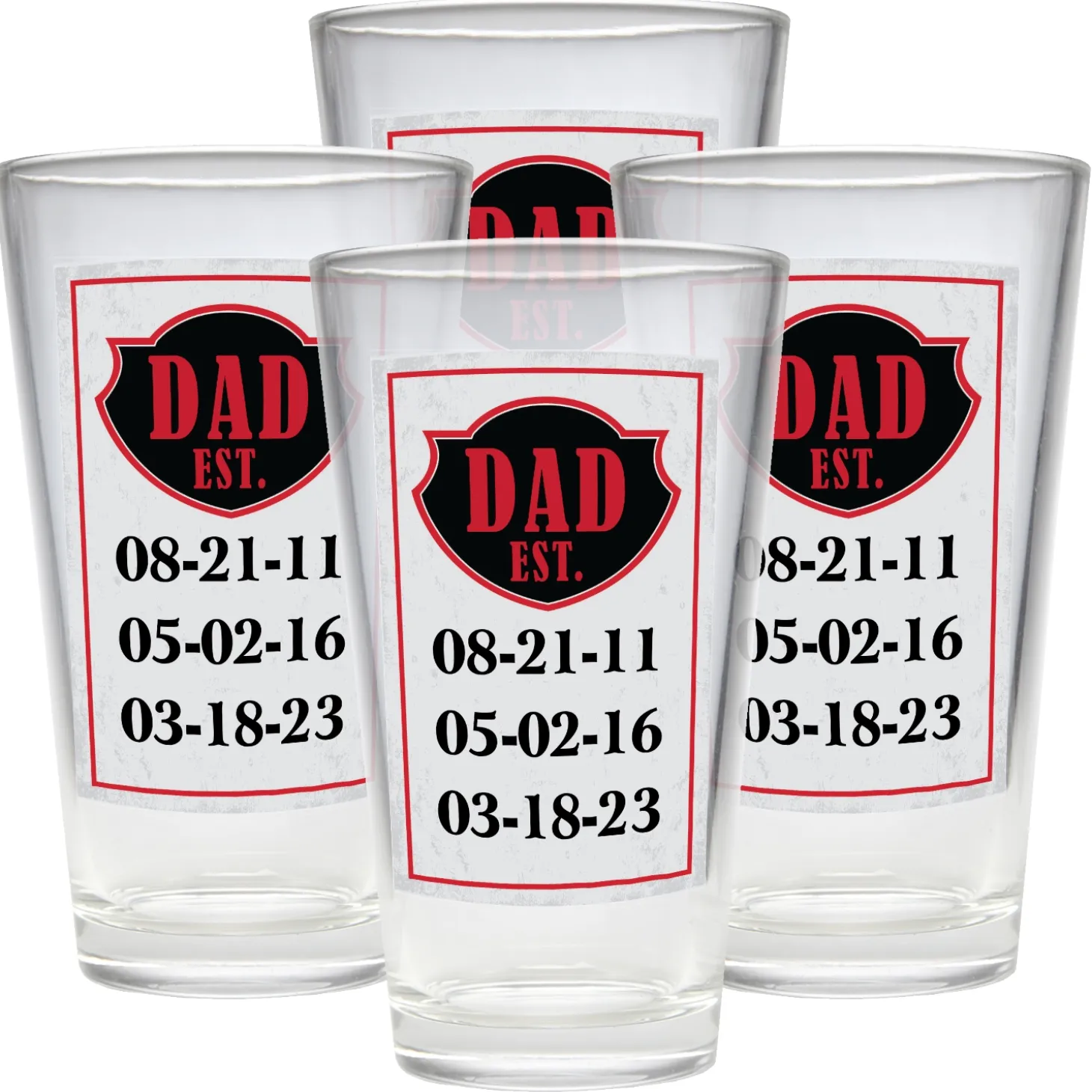 Established Pint Beer Glass