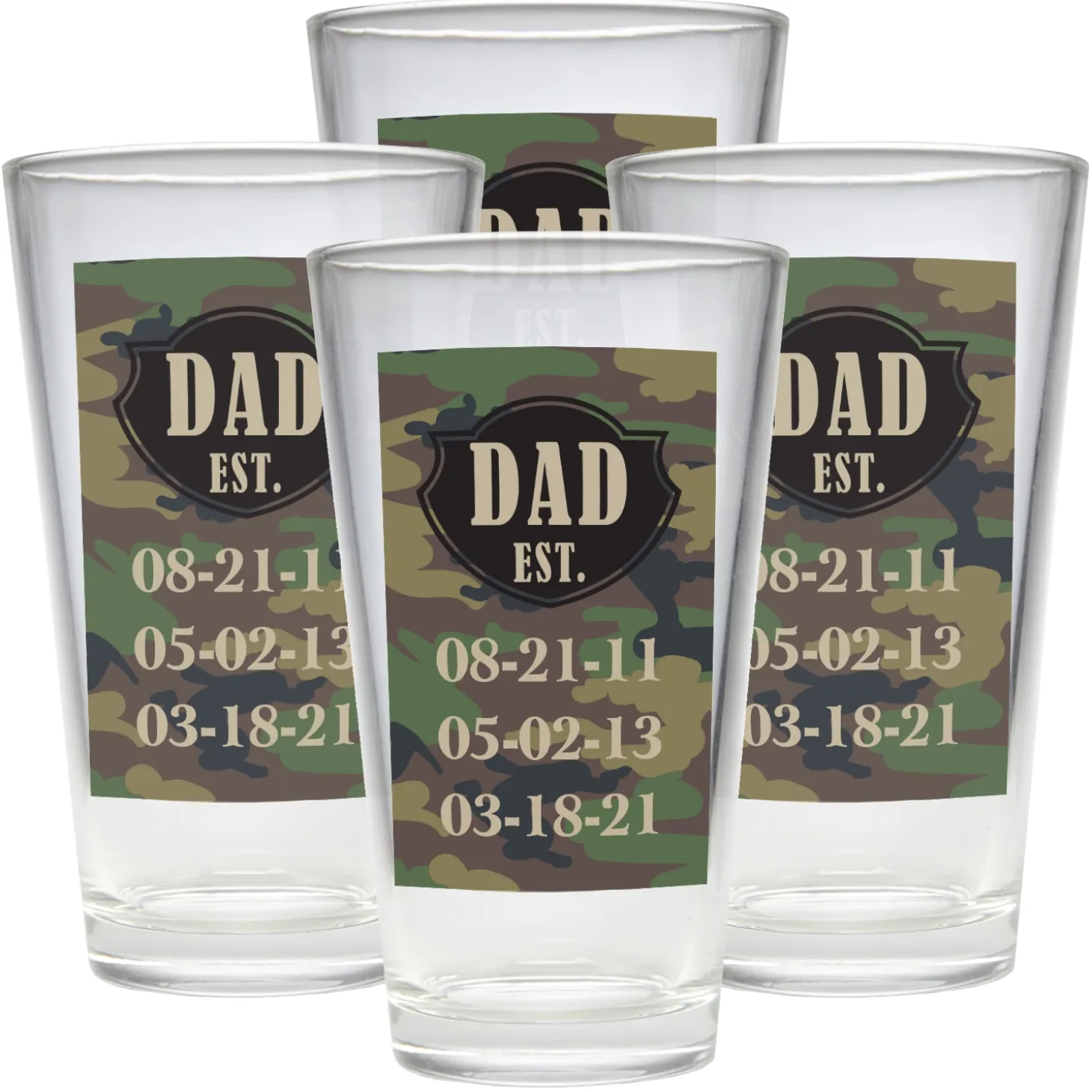 Established Pint Beer Glass