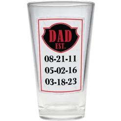 Established Pint Beer Glass