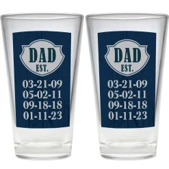 Established Pint Beer Glass
