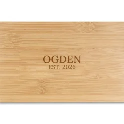 Est. Bamboo Wine Gift Set .product-info-decoration { display: inline-flex; justify-content: space-between; align-items: center; border-radius: 0.4rem; background-color: #E8E8E8; padding: 0.2rem 0.4rem; font-size: 1.4rem; line-height: 1.6rem; font-weight: var(--font-weight-semibold); letter-spacing: 0.042rem; text-transform: uppercase; --decoration-icon-url: ''; /* will be dynamically set */}.product-info-decoration.badge-icon::before { content: ''; width: 2rem; height: 2rem; background: var(--decoration-icon-url) no-repeat; background-size: 100% 100%; display: block; margin-right: 0.4rem;} Laser Engraved