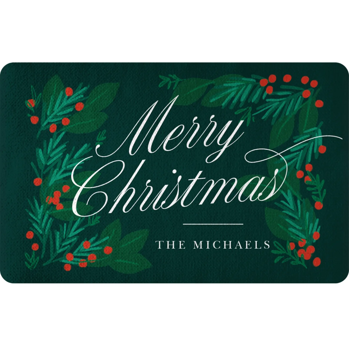 Evergreen Doormat