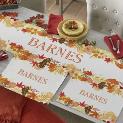 Fabulous Fall Table Runner & Placemats