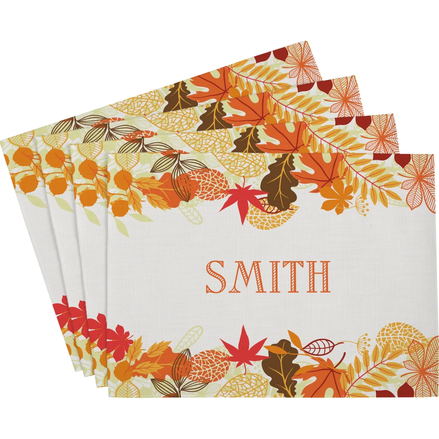 Fabulous Fall Table Runner & Placemats