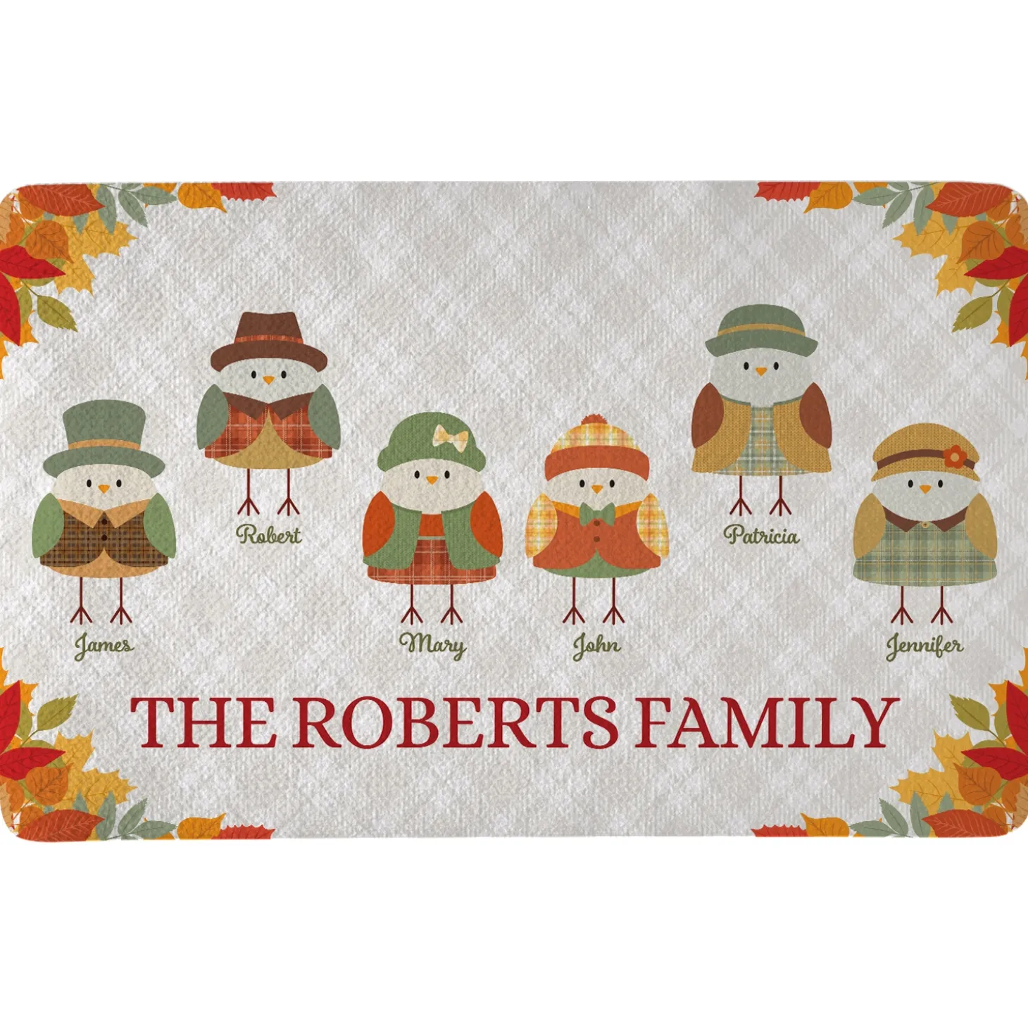 Fall Birds Doormat