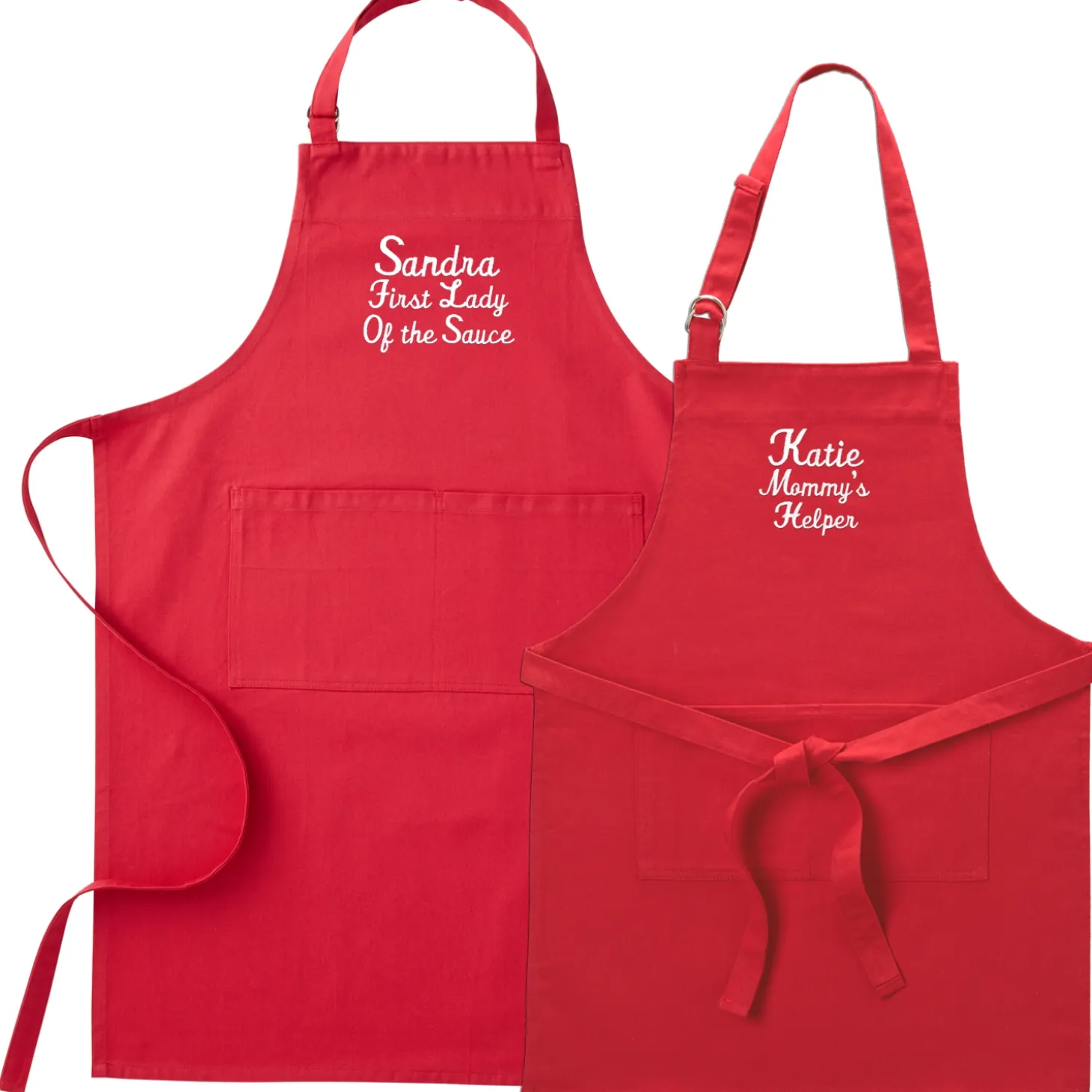 Family Fun Embroidered Grill Apron
