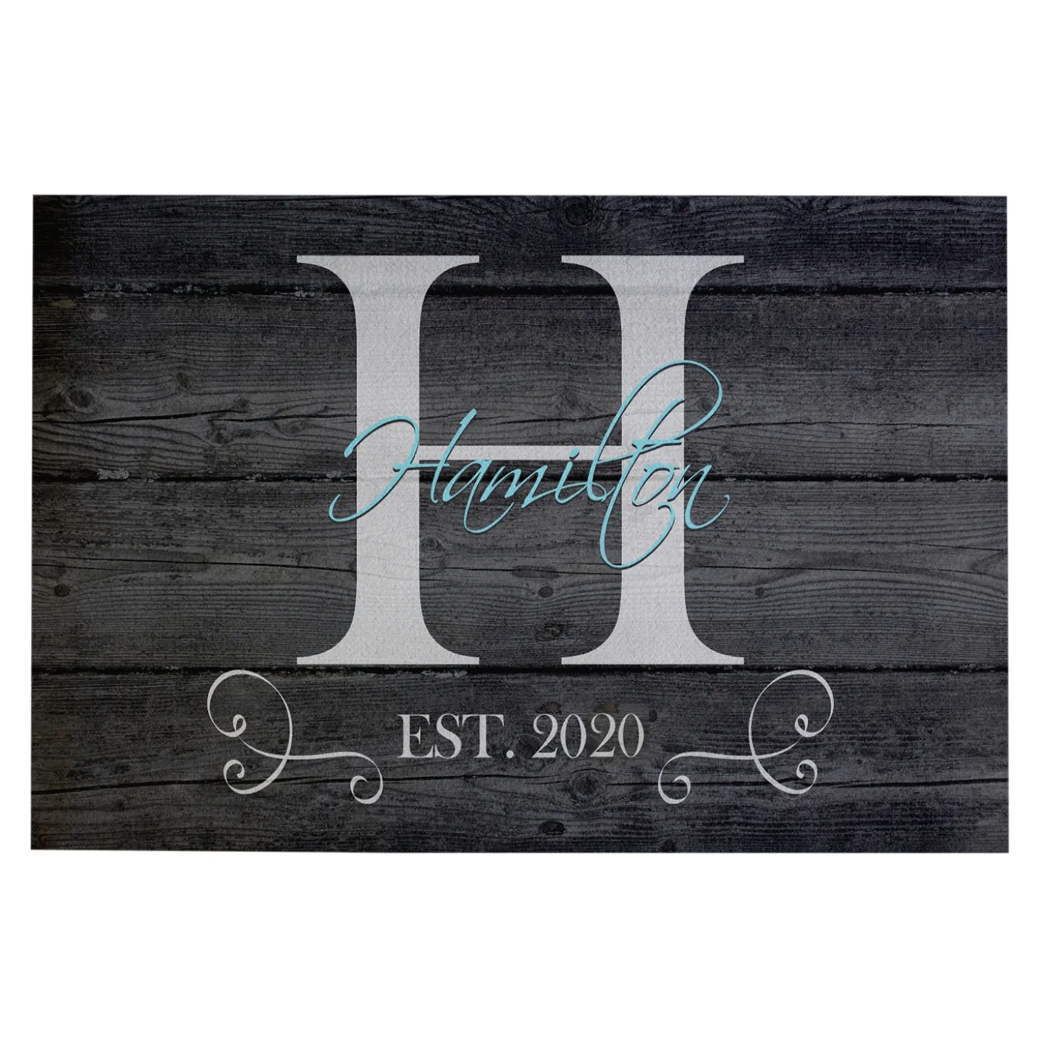 Family Initial & Name Doormat