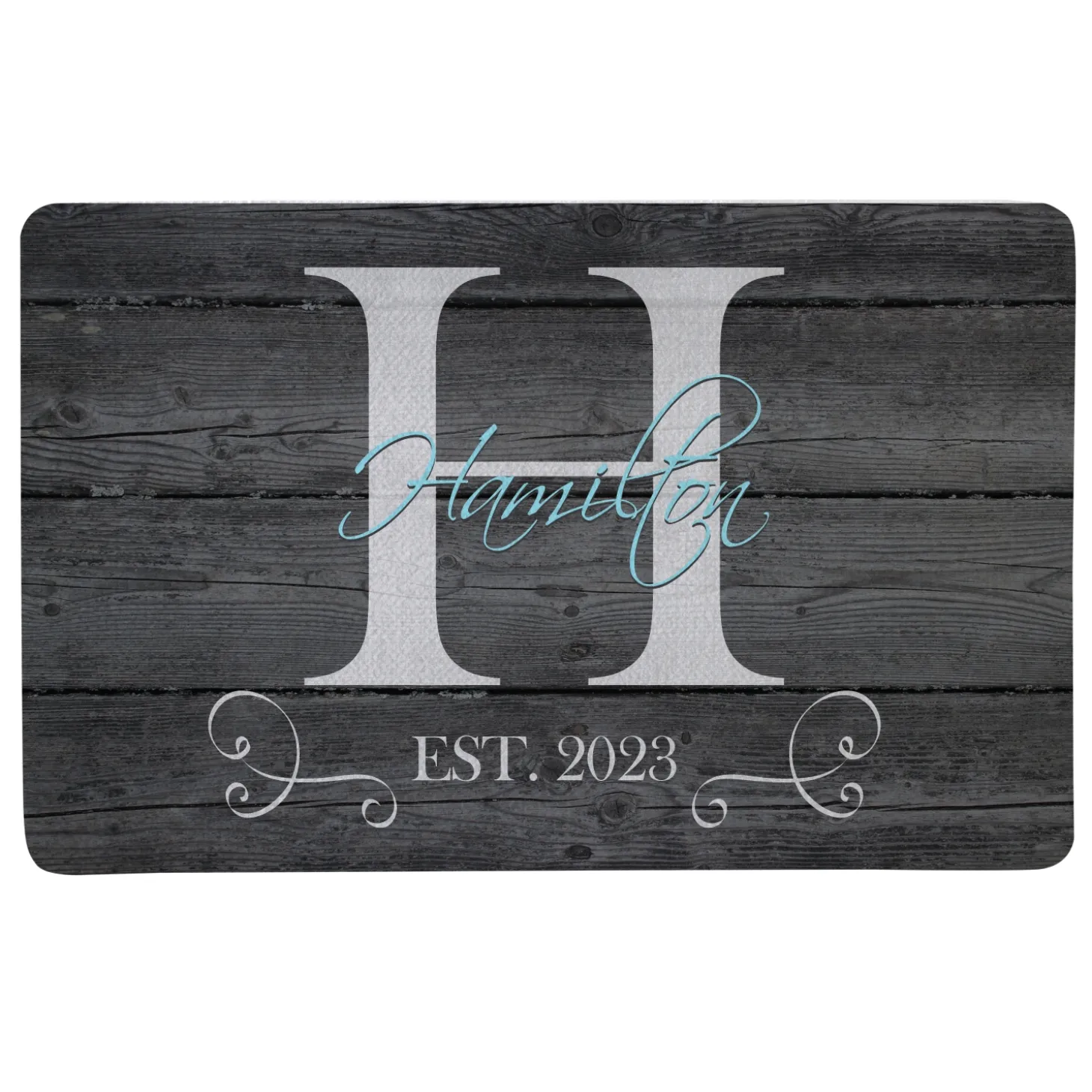 Family Initial & Name Doormat