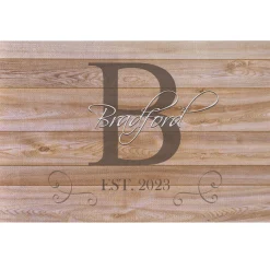 Family Initial & Name Doormat