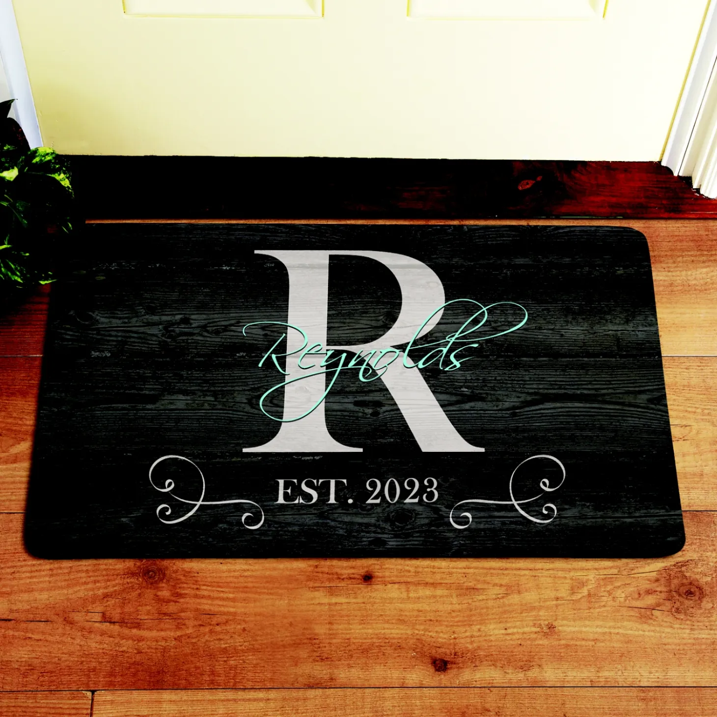 Family Initial & Name Doormat