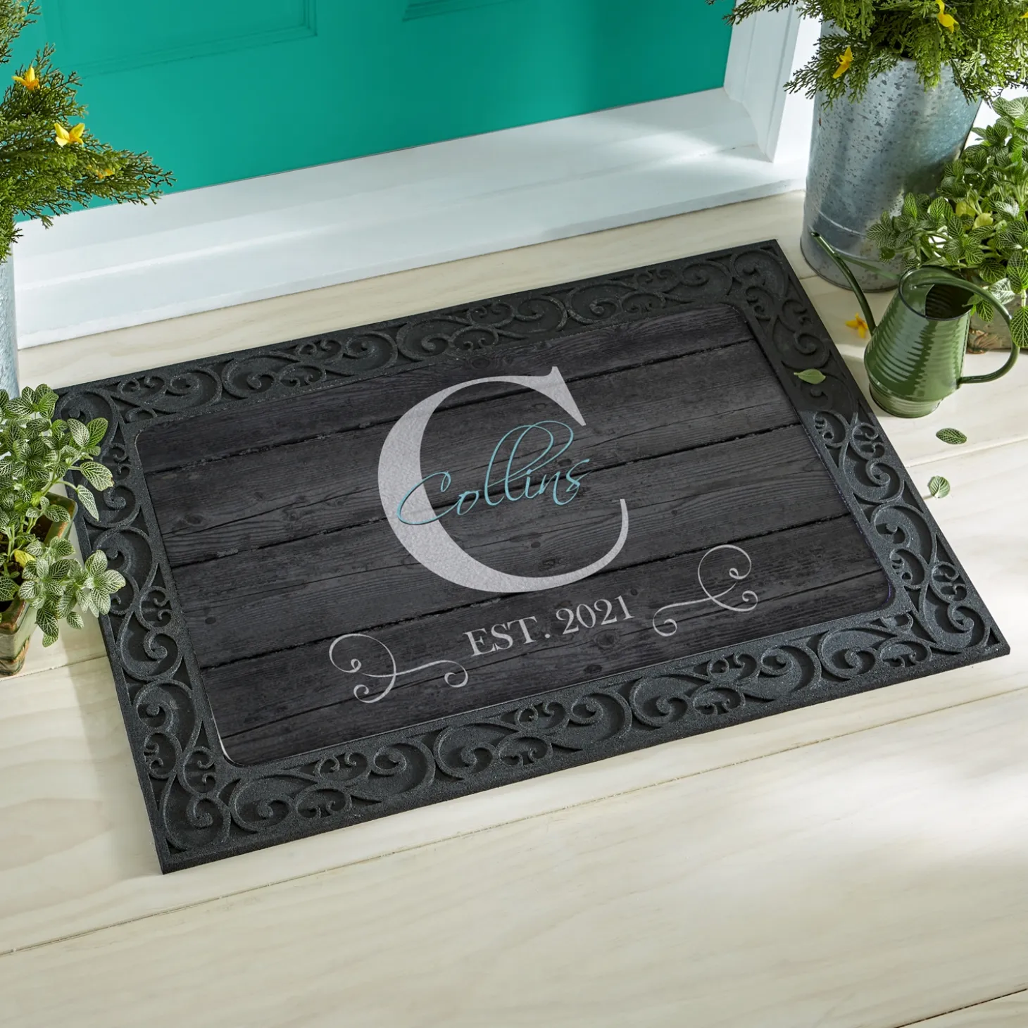 Family Initial & Name Doormat