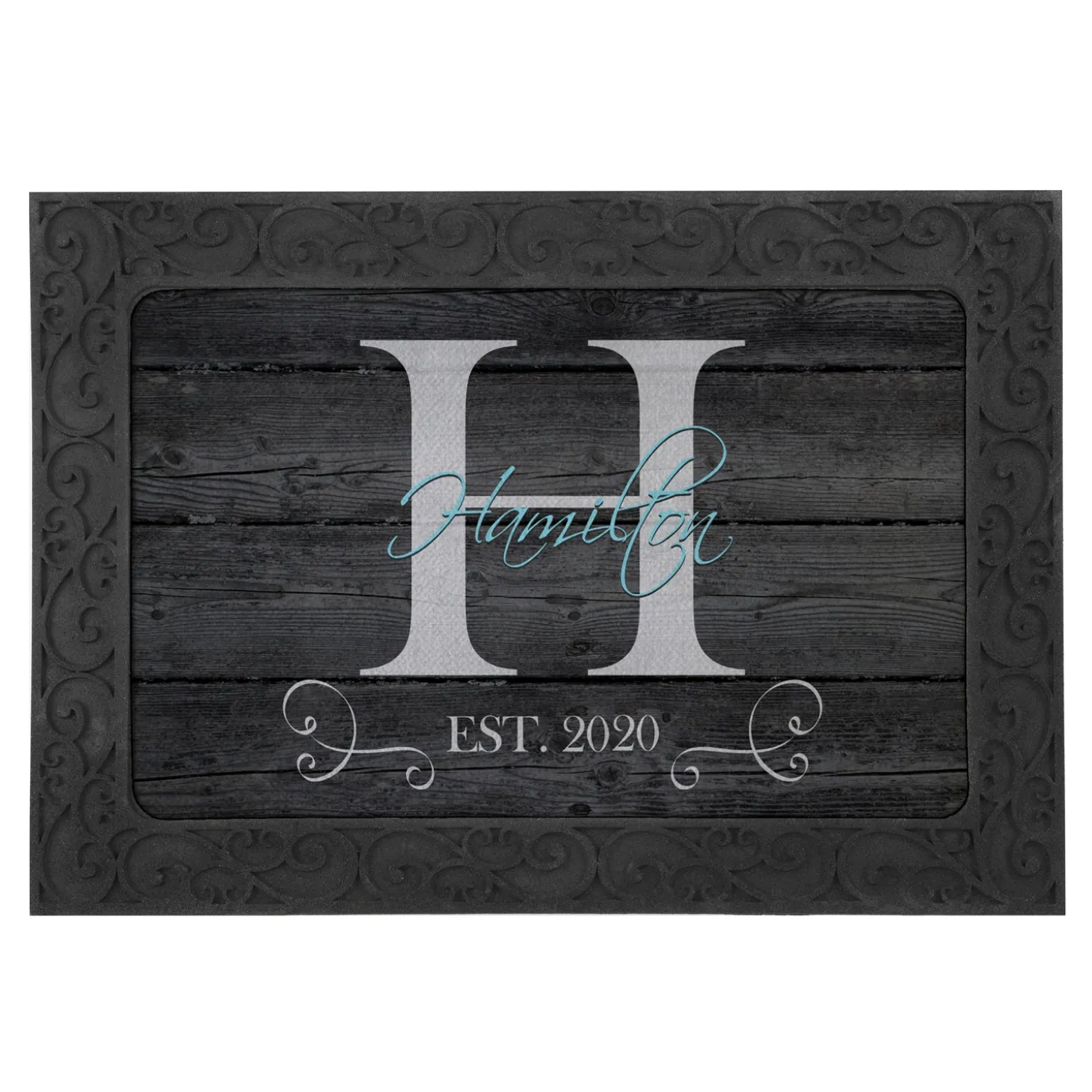 Family Initial & Name Doormat