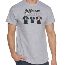 Family Line Up Sports T-Shirt