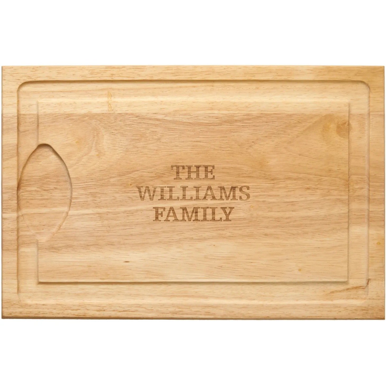 Family Name/ Initial Maple Wood Cutting Board