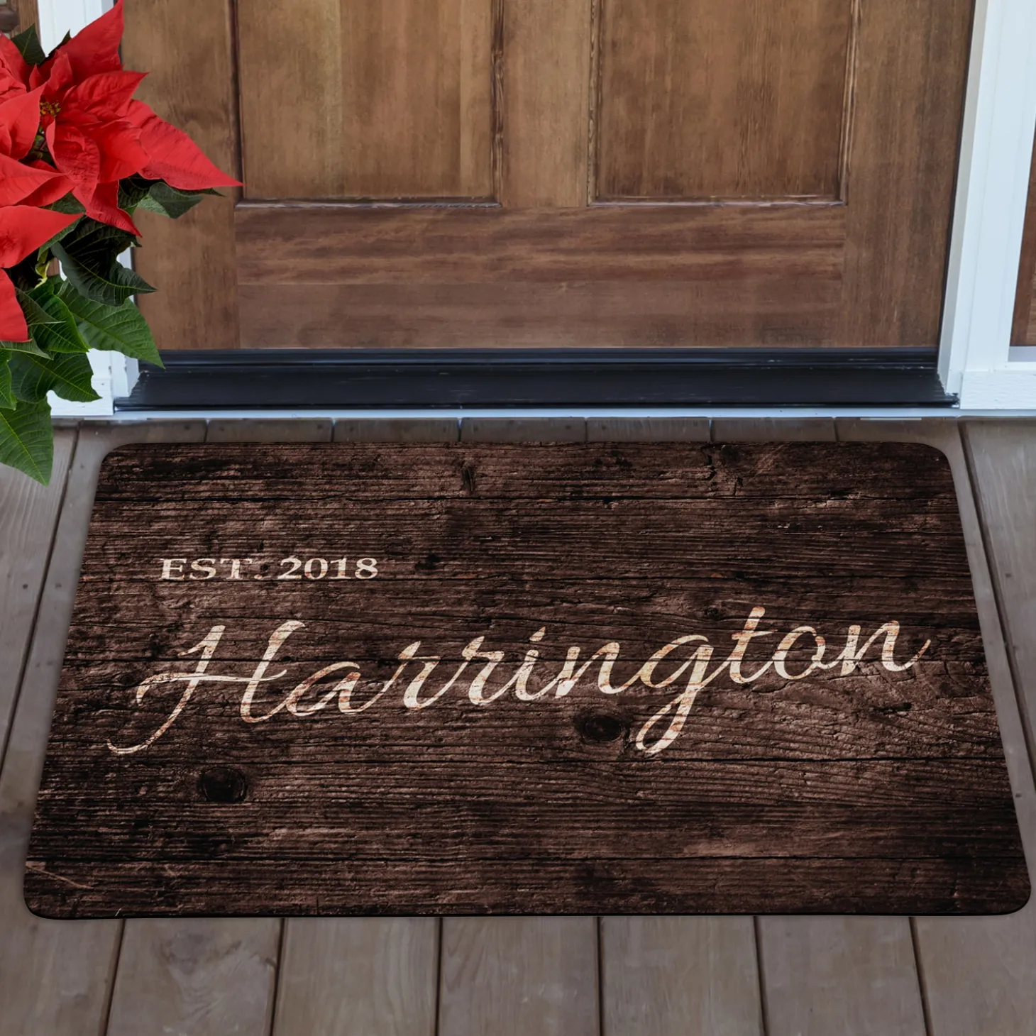 Family Scripted Name Doormat