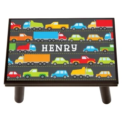 Fast Cars Step Stool