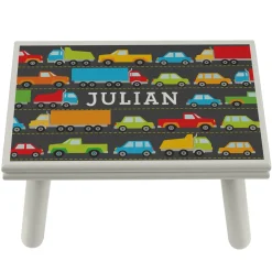 Fast Cars Step Stool