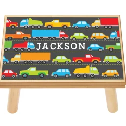 Fast Cars Step Stool