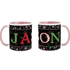 Festive Name Mug