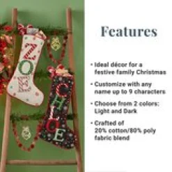 Festive Name Stocking