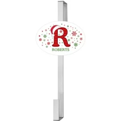 Festive Name Wreath Holder