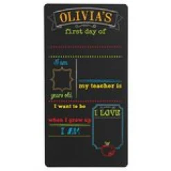 First Day Of School Chalkboard