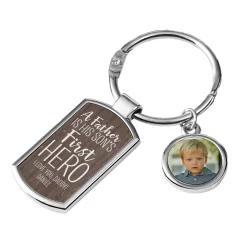 First Memories Photo Keychain