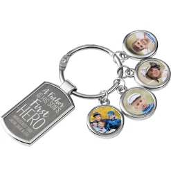 First Memories Photo Keychain