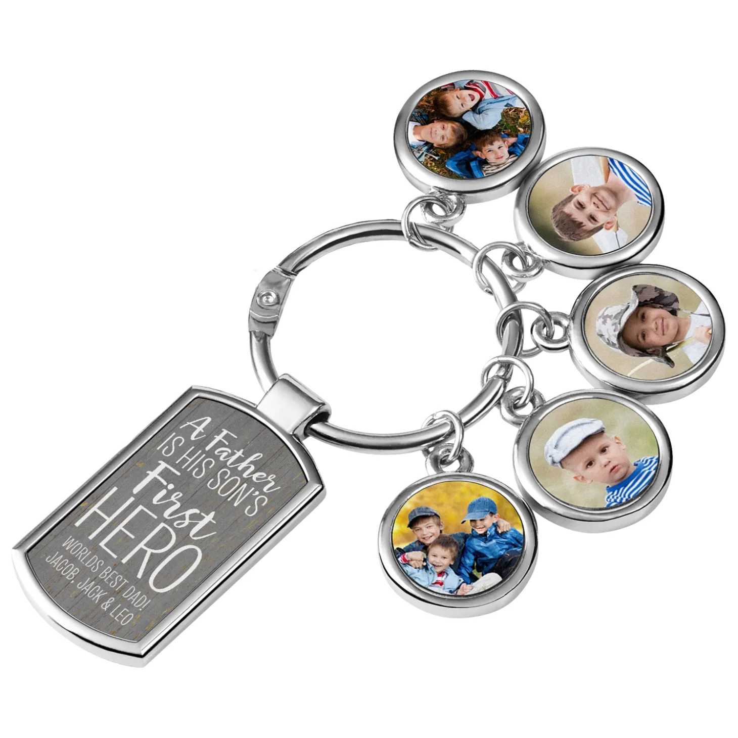 First Memories Photo Keychain
