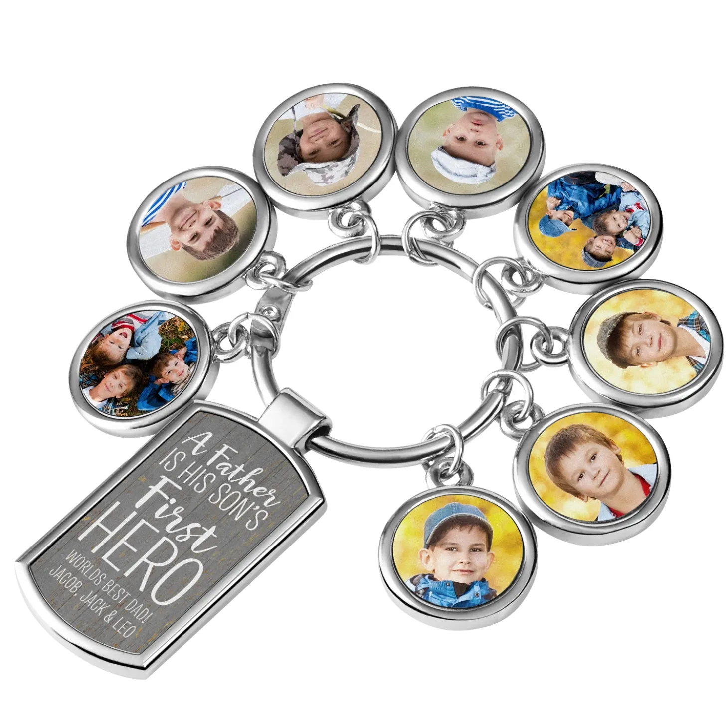 First Memories Photo Keychain