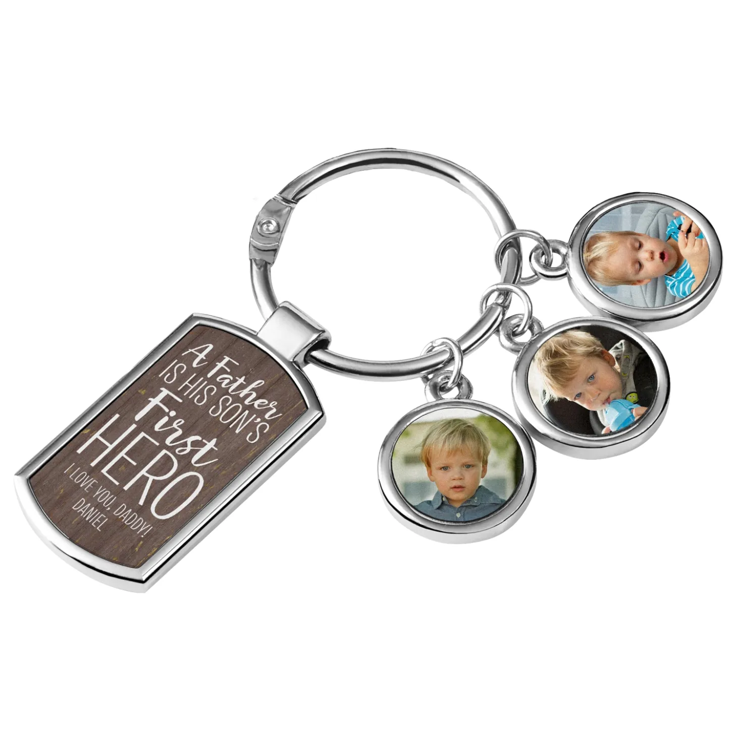 First Memories Photo Keychain