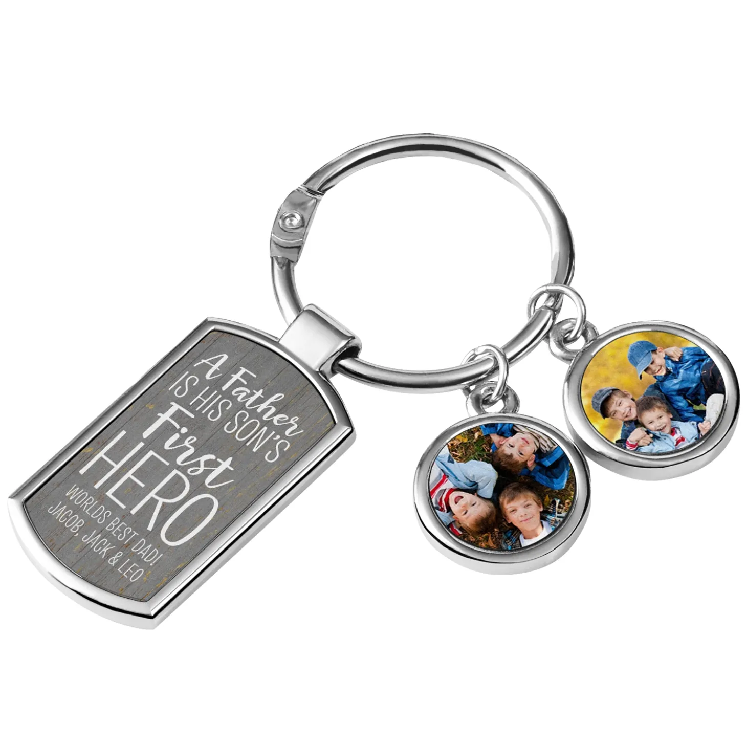 First Memories Photo Keychain