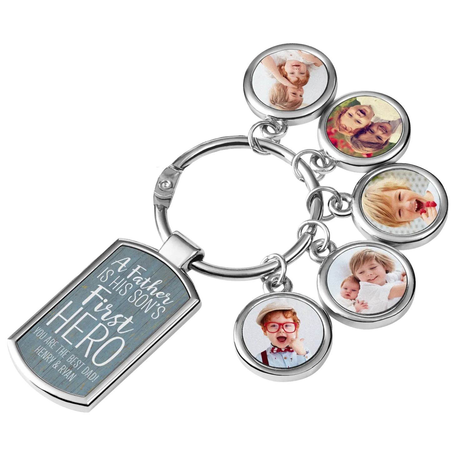 First Memories Photo Keychain