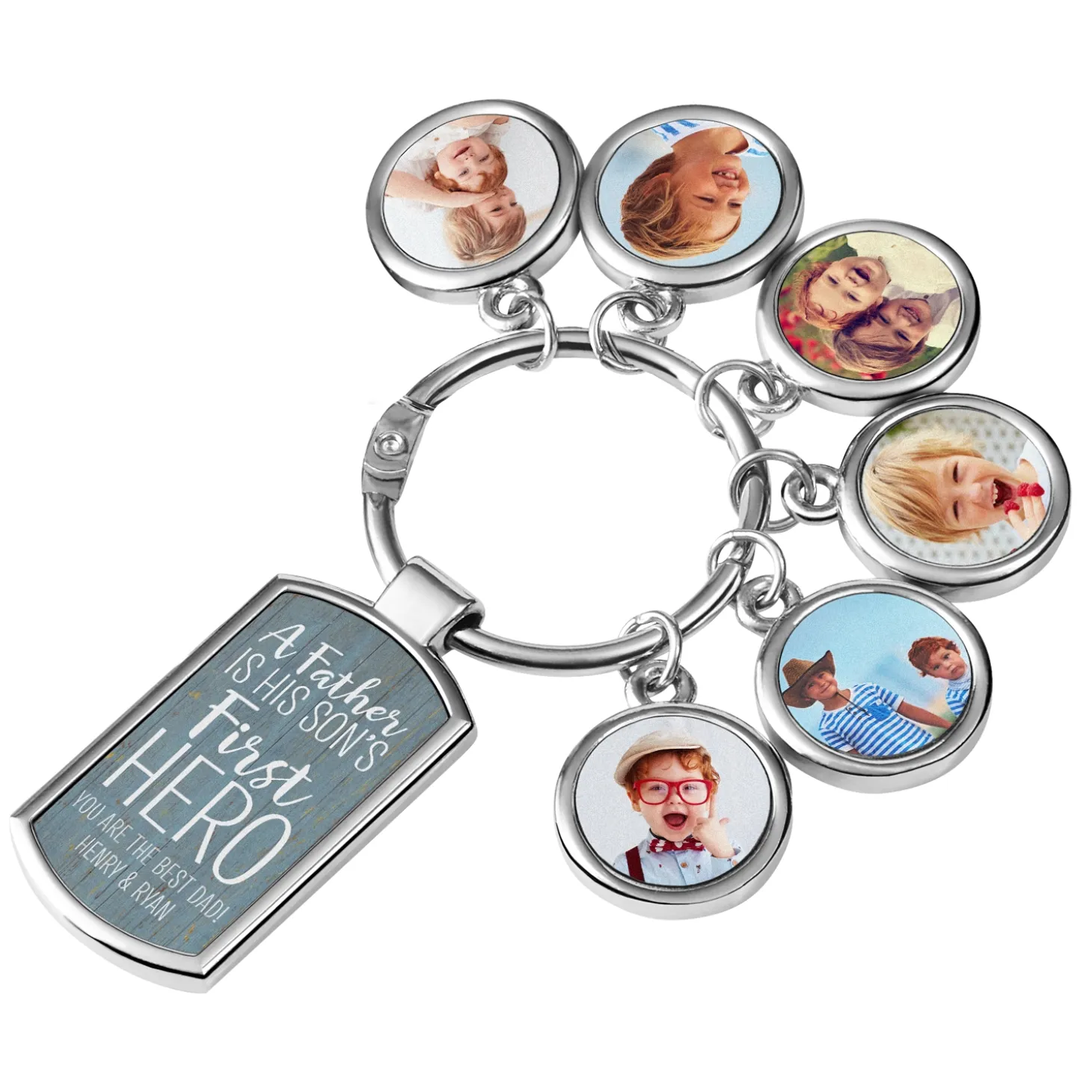First Memories Photo Keychain