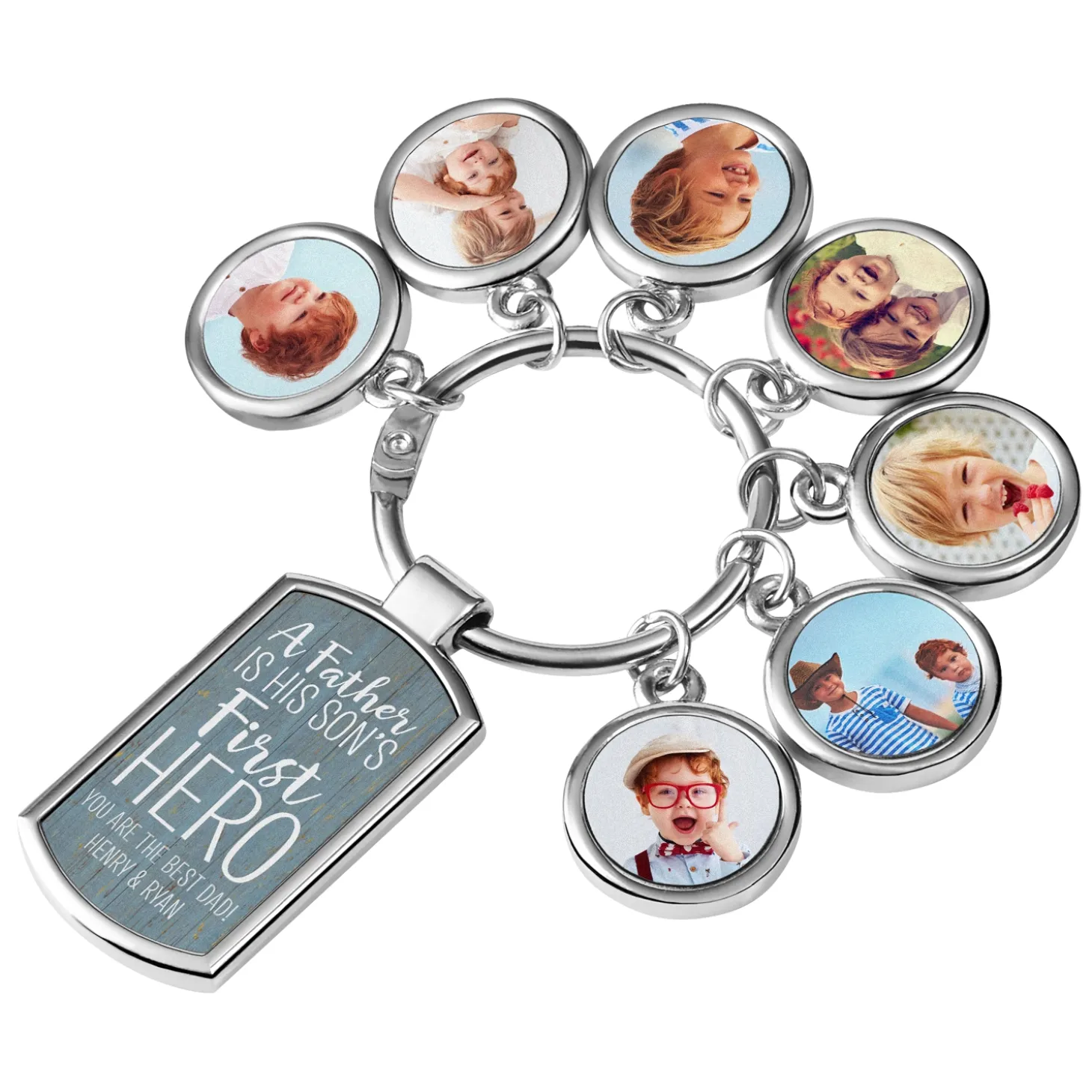 First Memories Photo Keychain