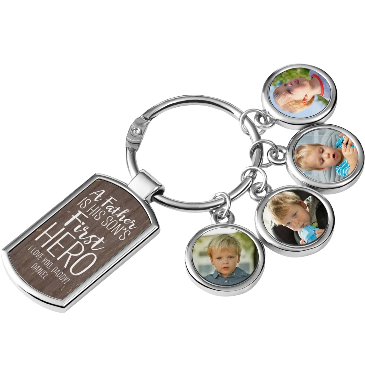 First Memories Photo Keychain