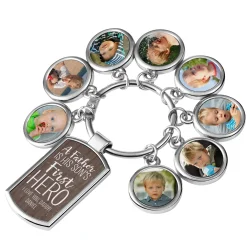 First Memories Photo Keychain