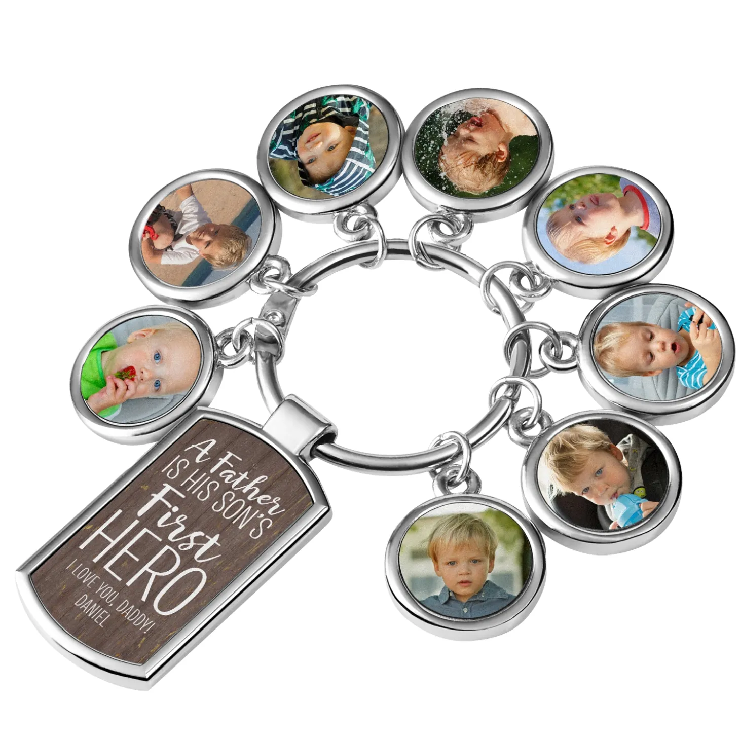 First Memories Photo Keychain