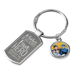 First Memories Photo Keychain