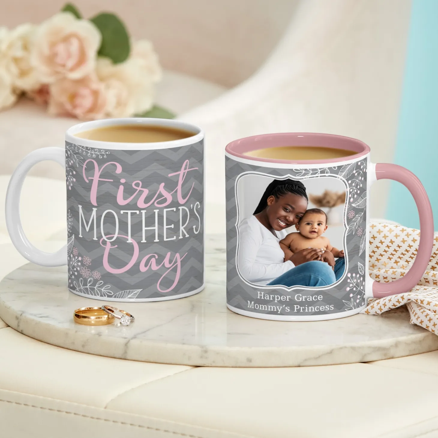 First Mother's Day Photo Mug