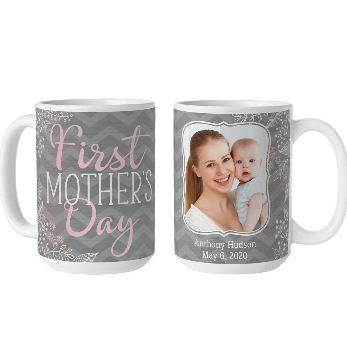 First Mother's Day Photo Mug