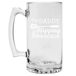 Flipping Awesome Oversized Beer Mug