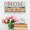 Floral Photo Memory Reel Metal Sign